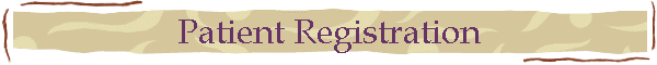 Patient Registration