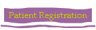 Patient Registration